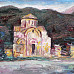 В этой церкви крестился Эль Греко. Деревня Фодиле. Крит. 2008. Холст, масло. 60х90